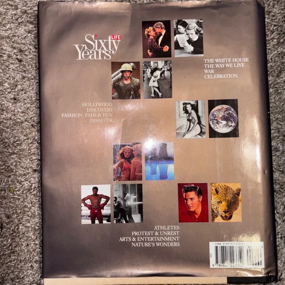 LIFE Magazine Sixty Years‎ 1936-1996 Hardcover Book VinTAGE RARE Collectible